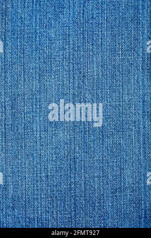 Denim jeans texture or background Indigo blue, fashion design. Vintage Stitched Stock Photo