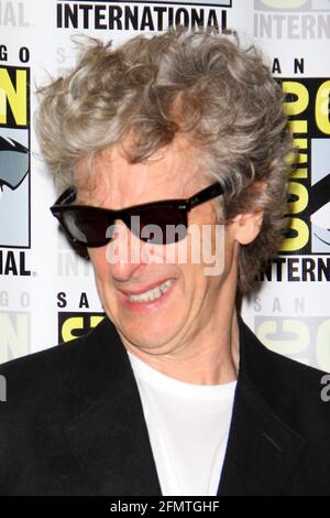 SAN DIEGO - July 23:  Peter Capaldi at Comic-Con Sunday 2017 at the Comic-Con International Convention on July 23, 2017 in San Diego, CA Stock Photo