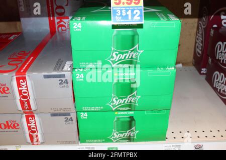 Sprite boxes. >> Stock Photo - Alamy