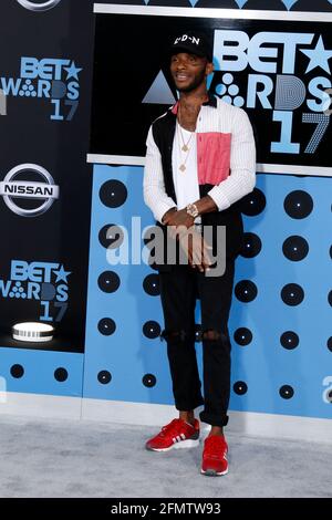 LOS ANGELES - JUN 25:  Angel at the BET Awards 2017 at the Microsoft Theater on June 25, 2017 in Los Angeles, CA Stock Photo