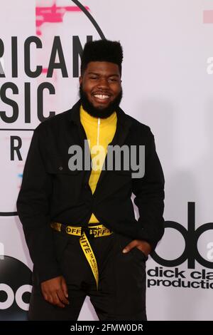 LOS ANGELES - NOV 19:  Khaled at the American Music Awards 2017 at Microsoft Theater on November 19, 2017 in Los Angeles, CA Stock Photo