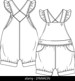 Dress design  how to draw a dress easy  Design Drawing  How to draw  Basic Trousers and Jumpsuit  YouTube