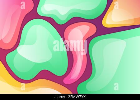 modern liquid background vector illustration Stock Vector