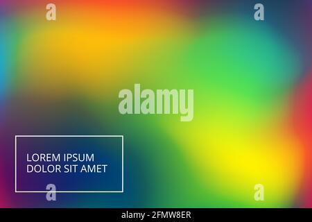 abstract gradient blurred background vector illustration Stock Vector