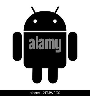 Robot icon. Chatbot icon concept. Vector modern character illustration isolated on white background. Stock Vector
