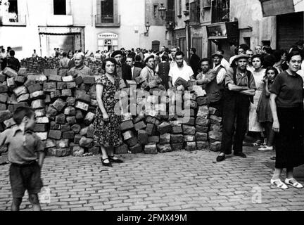 geography / travel, Spain, Spanish Civil War 1936 - 1939, ADDITIONAL-RIGHTS-CLEARANCE-INFO-NOT-AVAILABLE Stock Photo