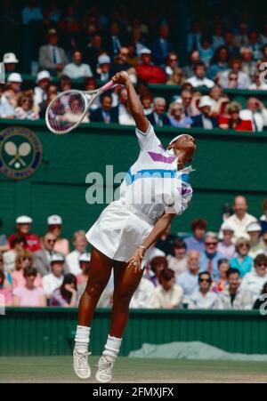 American tennis player Zina Garrison, 1990 Stock Photo