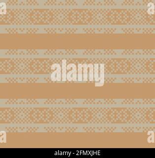 Christmas fair isle pattern background for fashion textiles, knitwear and graphics Stock Vector