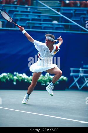 Australian tennis player Maria José Gaidano, US Open 1993 Stock Photo