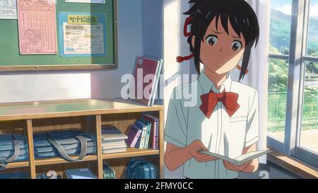 Your Name Kimi no na wa Year : 2016 Japan Director : Makoto Shinkai Animation Stock Photo