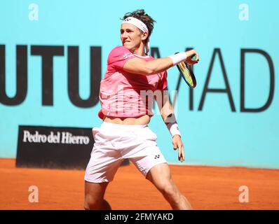 Casper Ruud of Norvegien during the Mutua Madrid Open 2021, Masters 1000 tennis tournament on May 4, 2021 at La Caja Magica in Madrid, Spain - Photo Laurent Lairys / DPPI Stock Photo