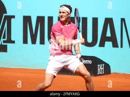 Casper Ruud of Norvegien during the Mutua Madrid Open 2021, Masters 1000 tennis tournament on May 4, 2021 at La Caja Magica in Madrid, Spain - Photo Laurent Lairys / DPPI Stock Photo