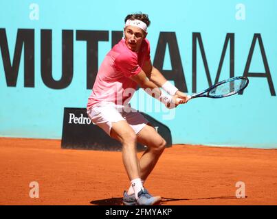 Casper Ruud of Norvegien during the Mutua Madrid Open 2021, Masters 1000 tennis tournament on May 4, 2021 at La Caja Magica in Madrid, Spain - Photo Laurent Lairys / DPPI Stock Photo