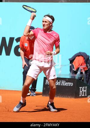 Casper Ruud of Norvegien during the Mutua Madrid Open 2021, Masters 1000 tennis tournament on May 4, 2021 at La Caja Magica in Madrid, Spain - Photo Laurent Lairys / DPPI Stock Photo