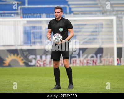 DFB Football Referee Tom Bauer DFB 3rd League Season 2020-21 Stock Photo