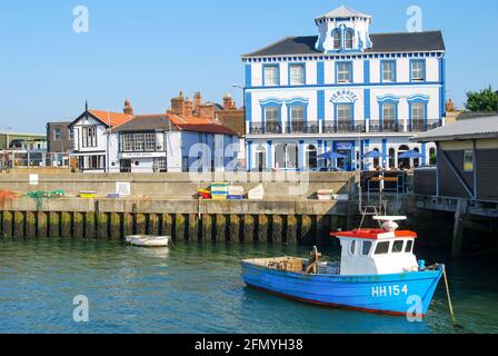 Pier Hotel, The Quay, Harwich, Essex, England, United Kingdom Stock Photo