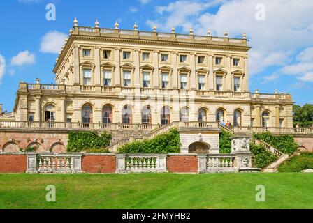 View from Parterre, Cliveden, Taplow, Buckinghamshire, England, United Kingdom Stock Photo