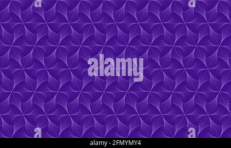 Purple seamless geometric pattern. Abstract background for wallpaper, texture, fabric and other designs. 4K Resolution. Violet. Vector. Stock Vector