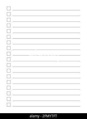 Graph paper. Printable To do list with check boxes, checklist, grid ...