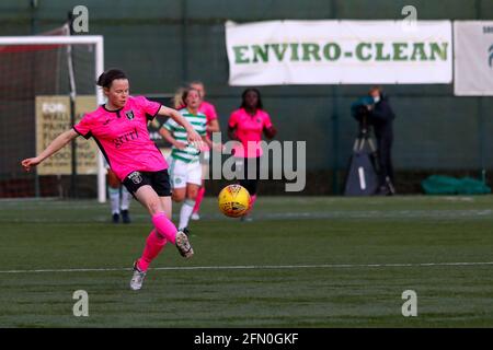 East Kilbride, UK. 12th May, 2021. Cailin Michie (#2) of Glasgow City FC during the Scottish Building Society Scottish Women's Premier League 1 Fixture Celtic FC Vs Glasgow City, K-Park Training Academy, East Kilbride, Glasgow, 12/05/2021 | Credit: Colin Poultney/Alamy Live News Stock Photo