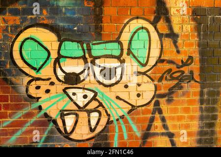 Street Art in Gloucester Stock Photo