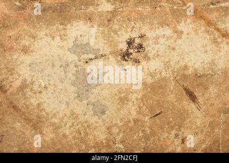 Old beige worn paper texture background Stock Photo