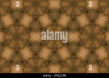 Abstract Seamless Spider web Geometric Patterns Kaleidoscope Stock Photo