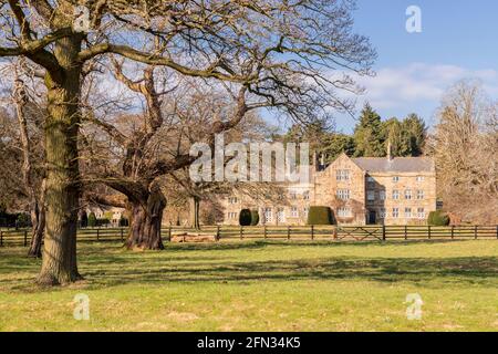 Gwysaney Hall and grounds, North Wales Stock Photo