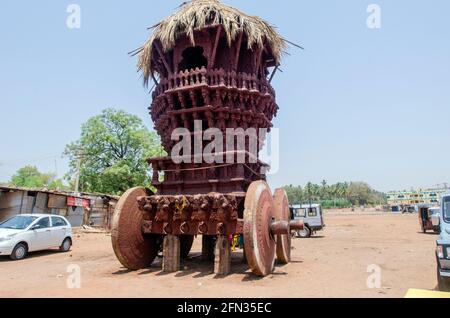 banashankari devi chariot at badami karnataka india Stock Photo