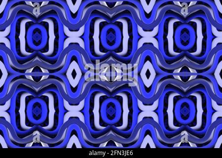 Blue abstract background. Abstract seamless pattern for wallpaper, backdrop, banner, template, illustration, fabric and other designs. Paint. Stock Photo