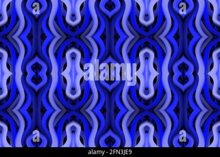 Blue abstract background. Abstract seamless pattern for wallpaper, backdrop, banner, template, illustration, fabric and other designs. Paint. Stock Photo
