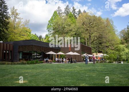 Outdoor brunch at Broder Söder, a Scandinavian restaurant at