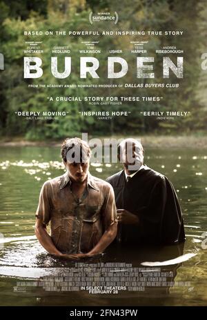 BURDEN (2018), directed by ANDREW HECKLER. Credit: THEFYZZ / Album Stock Photo