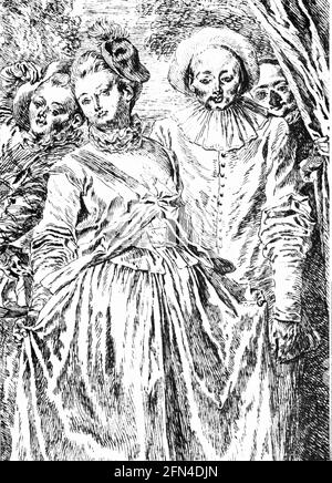 commedia dellarte coloring pages