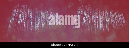 Computer codes processing over black flares background, technology and ...