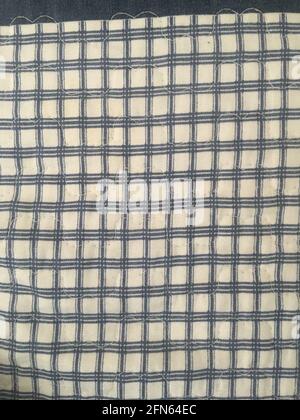 texture of a soft fabric Stock Photo