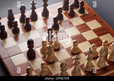 Chess Opening: Sicilian Defense Stock Photo - Alamy