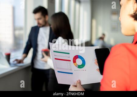 Businessmen are meeting negotiations on the trade and investment. Concepts. Business meetings, planning, negotiating. Stock Photo