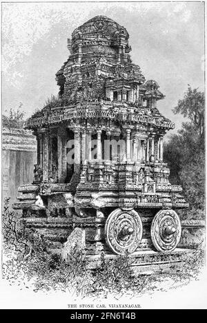 Buy Hampi Rock Chariot Handmade Painting by DIMPANA RAJU  CodeART531830945  Paintings for Sale online in India