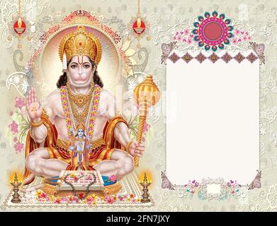 High-resolution stock photography of Lord Hanuman from a house of creative  art for printing industry Stock Photo - Alamy