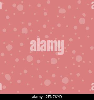 Dots seamless pattern, hand drawn texture. Vector abstract design, paper ornament . Stock Vector
