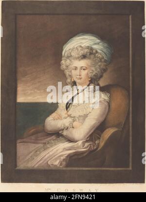 Maria Cecilia Louisa Cosway, 1787. Stock Photo