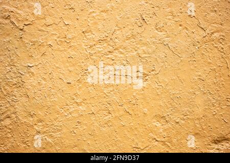 beige wall. painted plaster texture Stock Photo