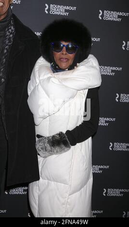 New York - NY - 20200121 -  Opening Night arrivals of A Soldier’s Playon Broadway at the American Airlines Theatre  -PICTURED: Cicely Tyson Adam Nemser Stock Photo