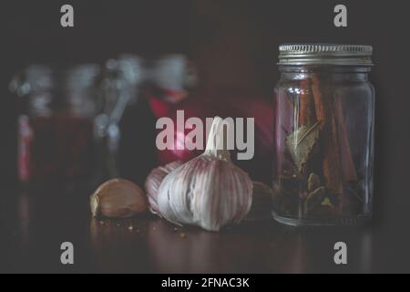 The Trinity Of Spices Stock Photo