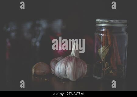 The Trinity Of Spices Stock Photo