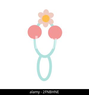 Childrens toy for baby, Entertainment for children, Vector clip art Stock Vector