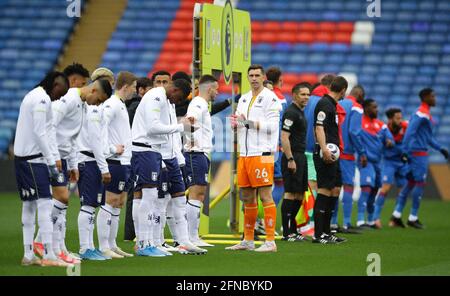 London, UK. 16th May, 2021. Bothe teams line up during the Premier League match at Selhurst Park, London. Picture credit should read: David Klein/Sportimage Credit: Sportimage/Alamy Live News Stock Photo