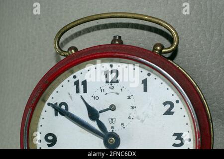 Old clocks close-up Stock Photo