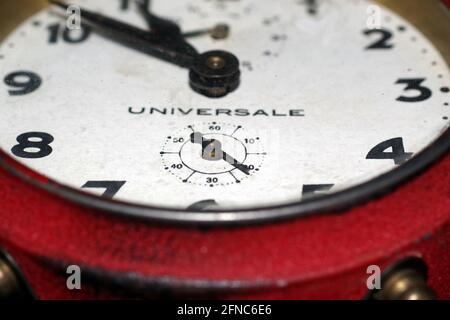 Old clocks close-up Stock Photo